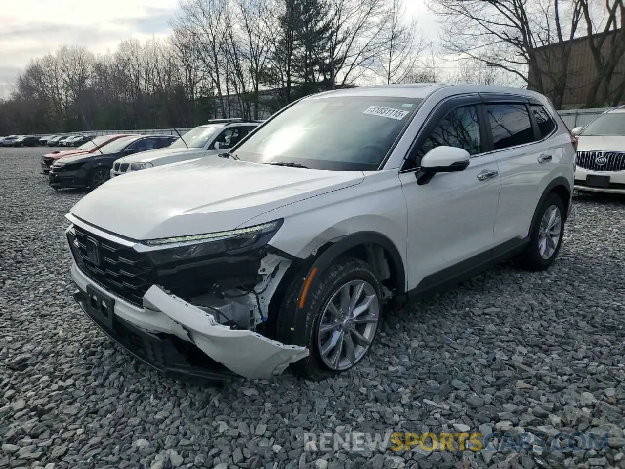 1 Photograph of a damaged car 2HKRS4H42RH484771 HONDA CRV 2024