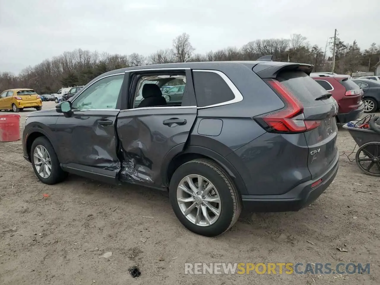 2 Photograph of a damaged car 2HKRS4H44RH445289 HONDA CRV 2024