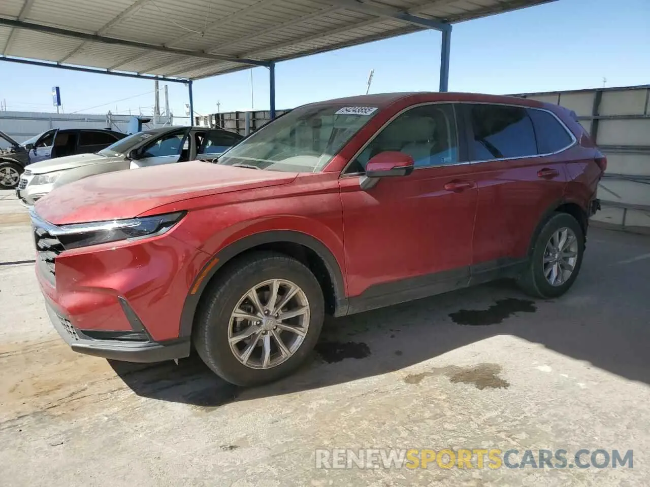 1 Photograph of a damaged car 2HKRS4H45RH482903 HONDA CRV 2024