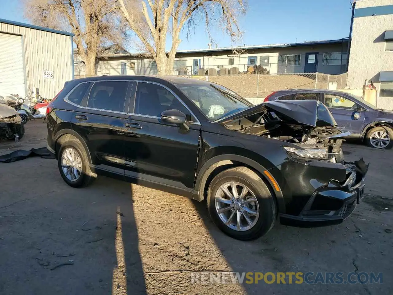 4 Фотография поврежденного автомобиля 2HKRS4H49RH484296 HONDA CRV 2024