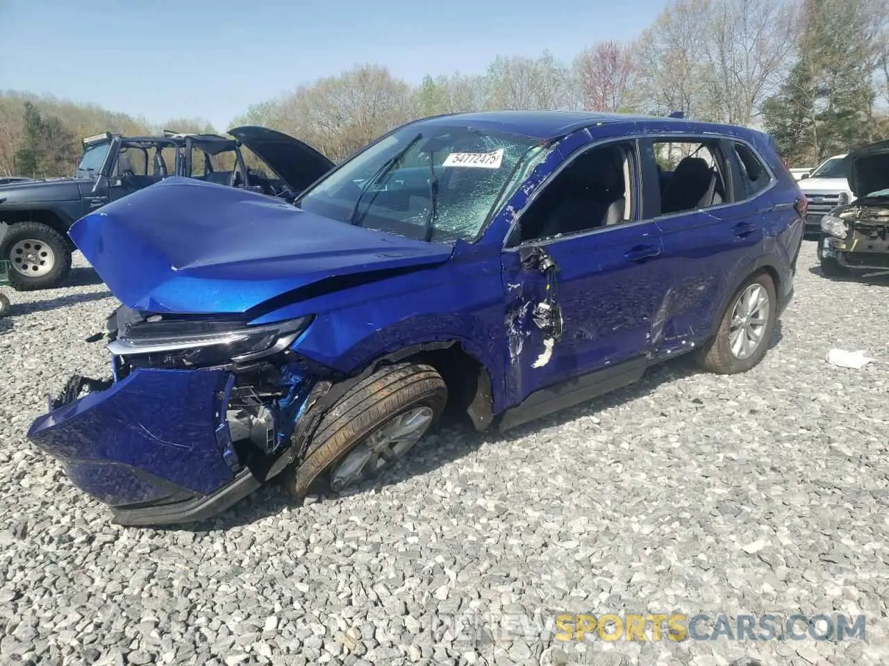 1 Photograph of a damaged car 2HKRS4H75RH451631 HONDA CRV 2024