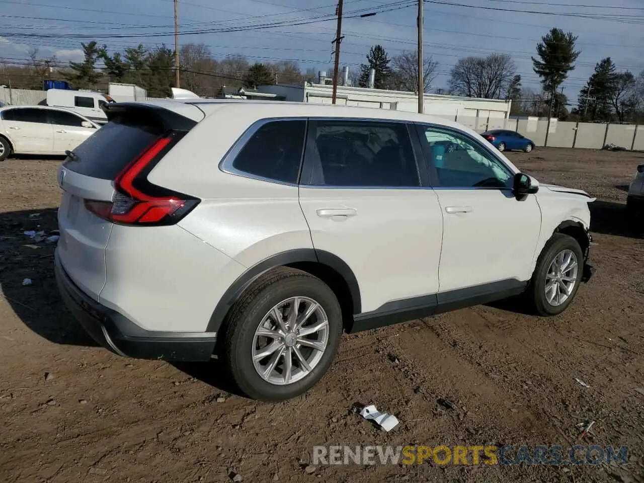 3 Photograph of a damaged car 2HKRS4H7XRH446358 HONDA CRV 2024