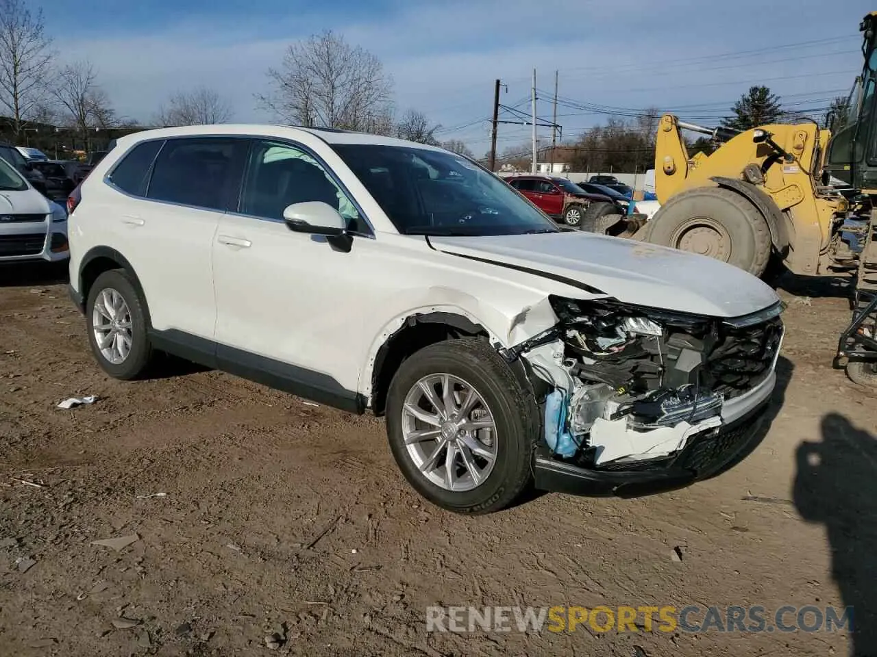 4 Photograph of a damaged car 2HKRS4H7XRH446358 HONDA CRV 2024