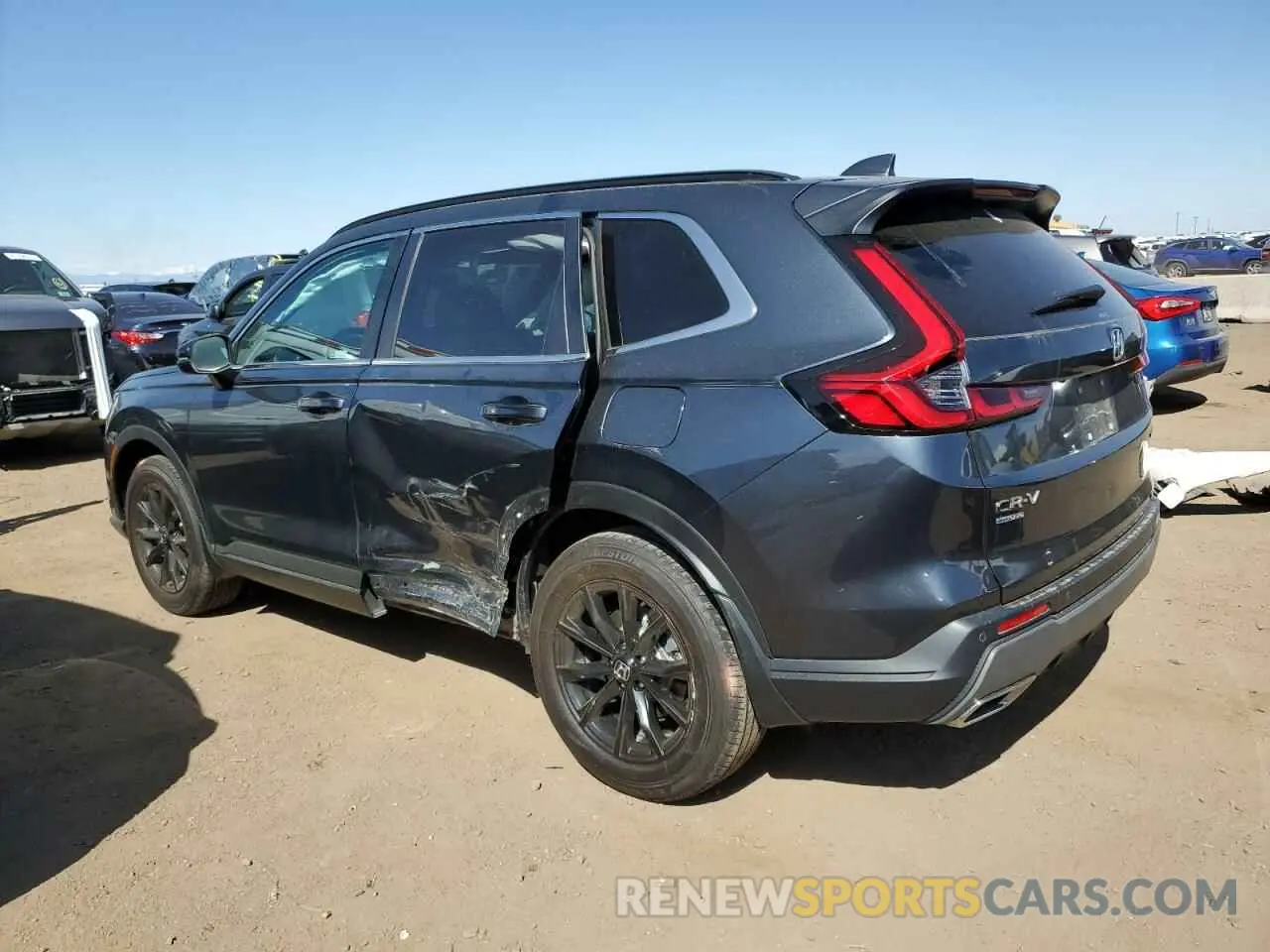 2 Photograph of a damaged car 2HKRS6H83RH803724 HONDA CRV 2024
