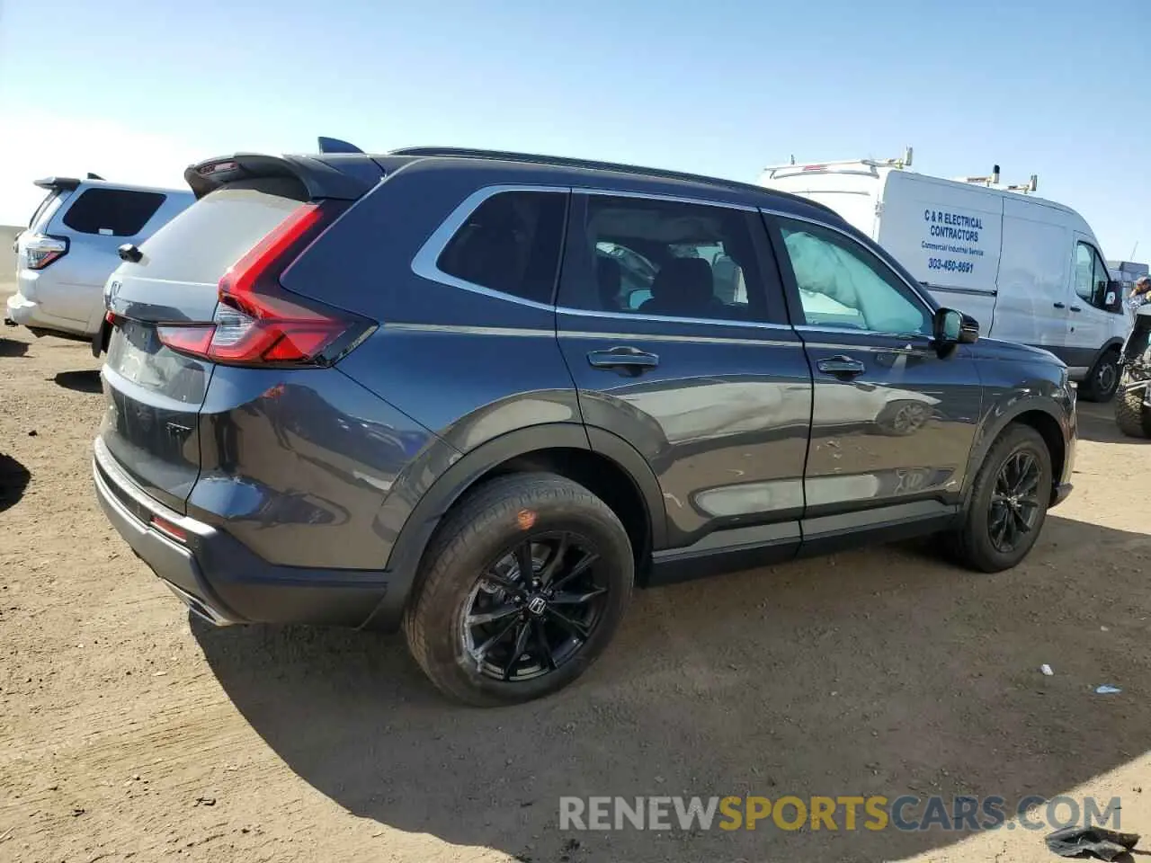 3 Photograph of a damaged car 2HKRS6H83RH803724 HONDA CRV 2024