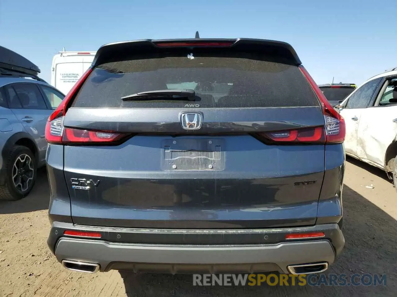 6 Photograph of a damaged car 2HKRS6H83RH803724 HONDA CRV 2024