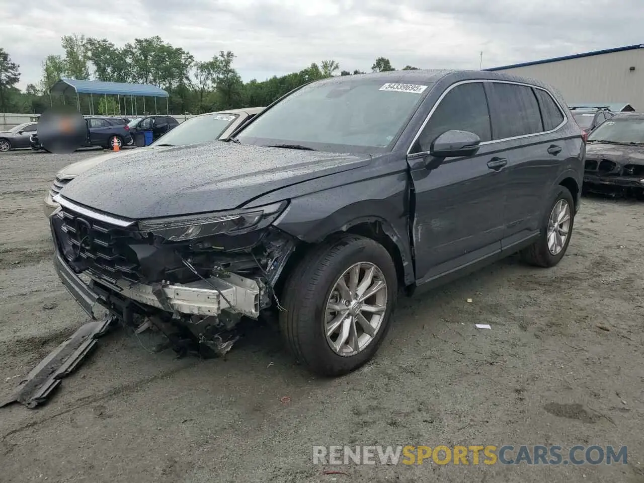 1 Photograph of a damaged car 5J6RS3H46RL000679 HONDA CRV 2024