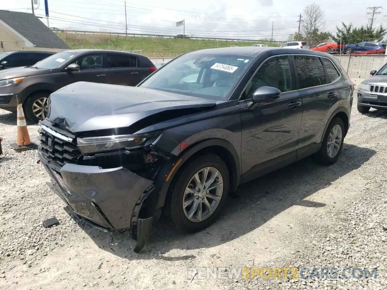 1 Photograph of a damaged car 5J6RS4H40RL013711 HONDA CRV 2024