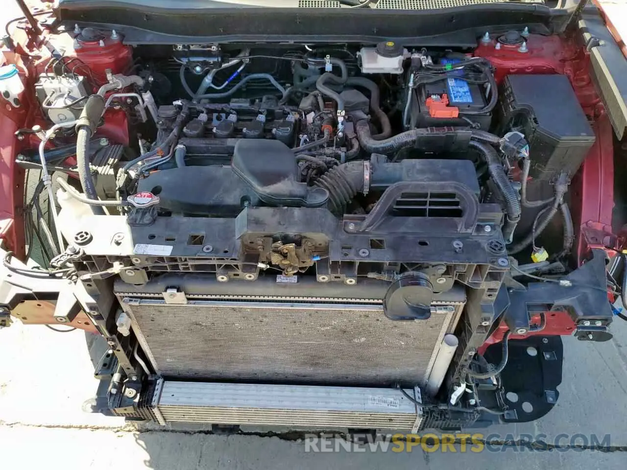 11 Фотография поврежденного автомобиля 5J6RS4H41RL010235 HONDA CRV 2024