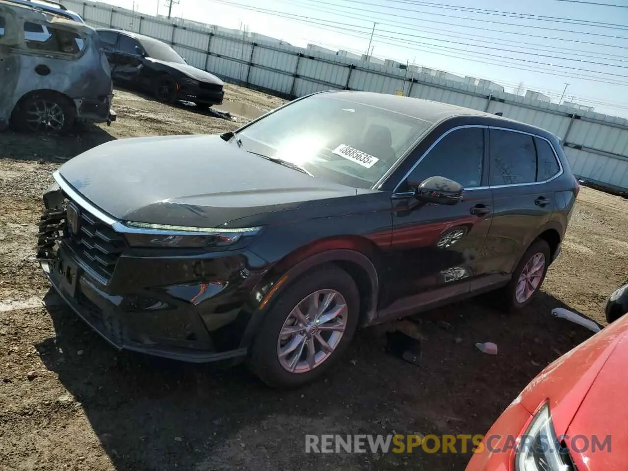1 Photograph of a damaged car 5J6RS4H72RL005099 HONDA CRV 2024