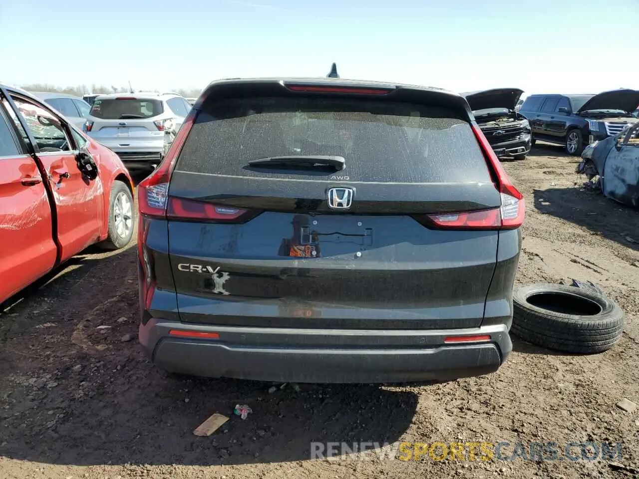 6 Photograph of a damaged car 5J6RS4H72RL005099 HONDA CRV 2024