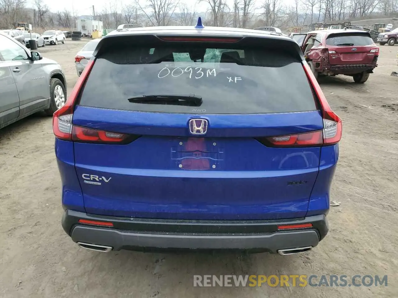 6 Фотография поврежденного автомобиля 5J6RS6H5XRL004616 HONDA CRV 2024