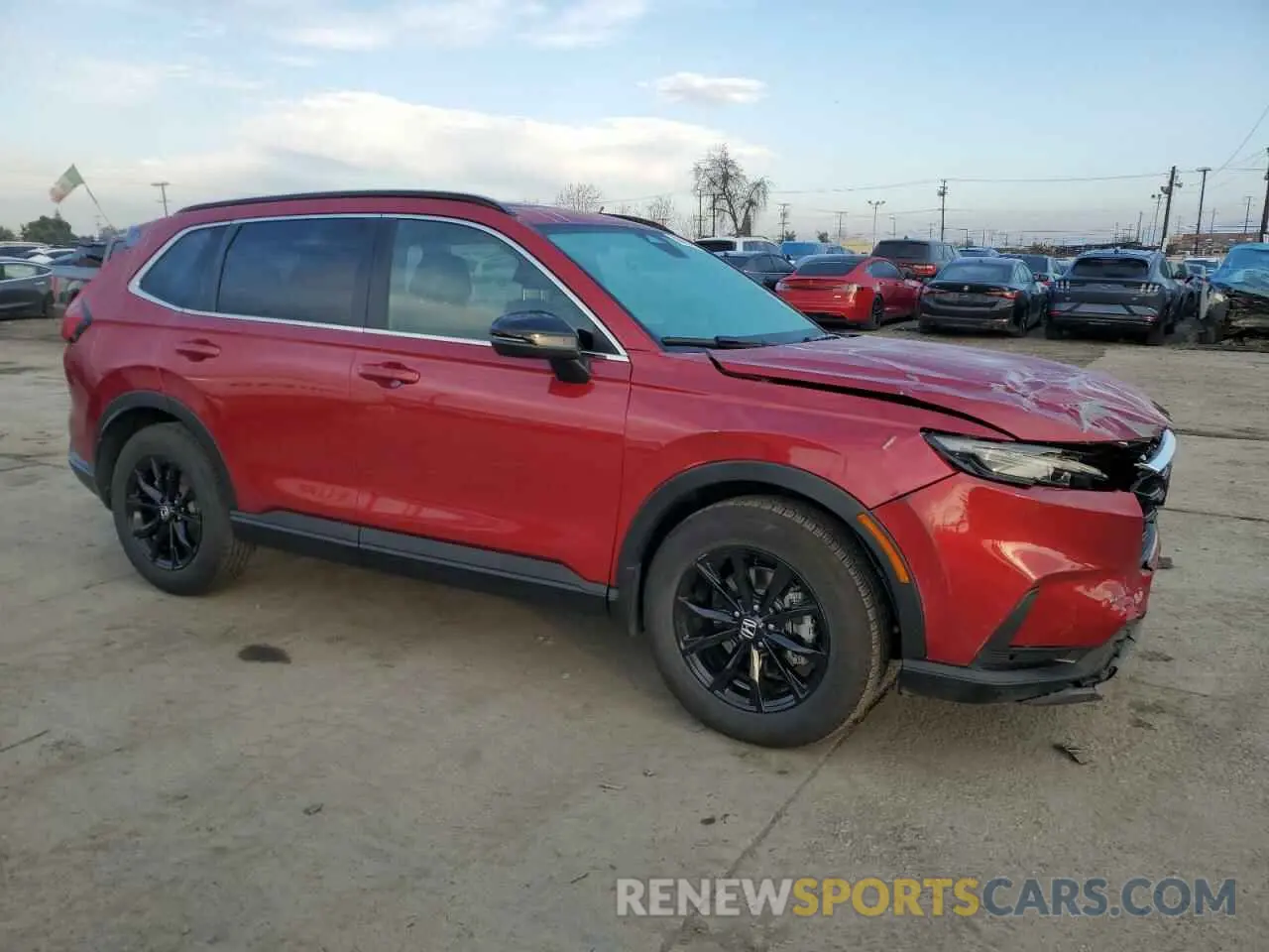4 Фотография поврежденного автомобиля 7FARS5H81RE015960 HONDA CRV 2024
