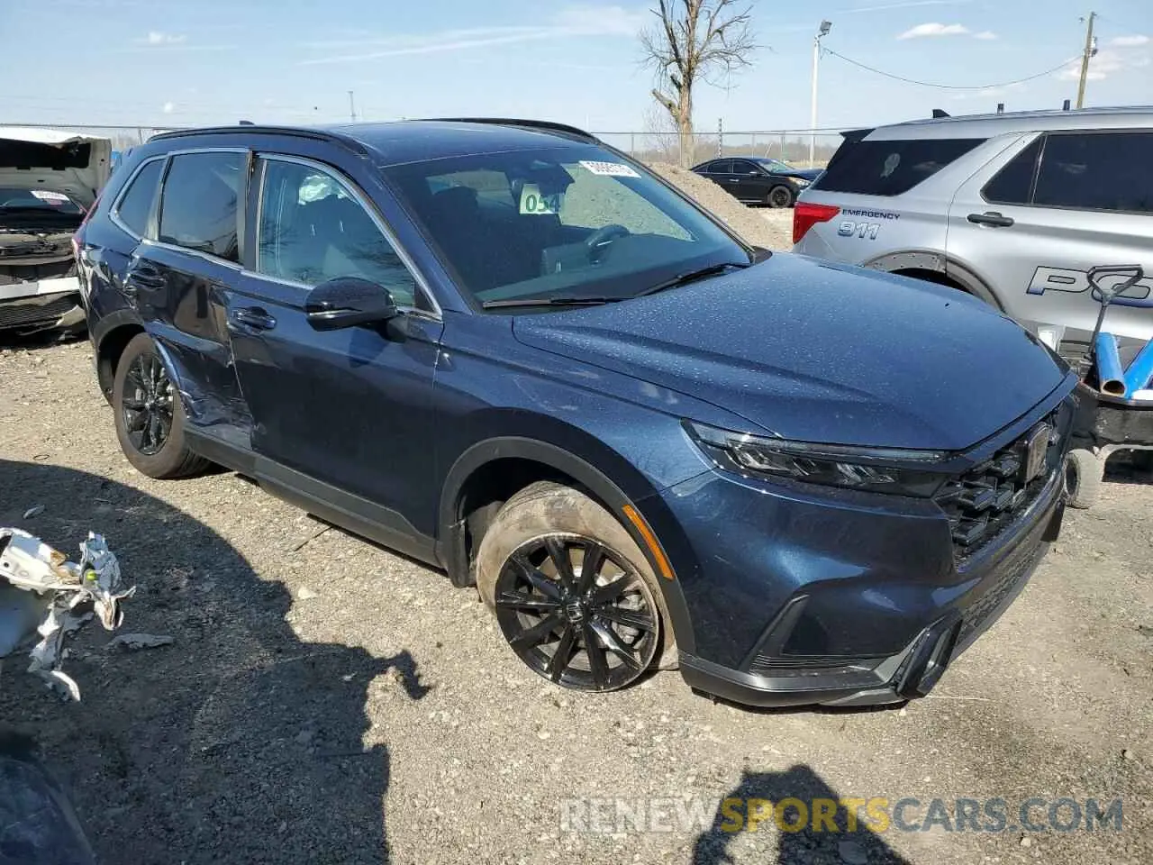 4 Фотография поврежденного автомобиля 7FARS6H54RE030139 HONDA CRV 2024