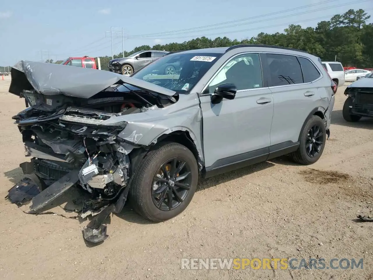 1 Photograph of a damaged car 7FARS6H54RE078336 HONDA CRV 2024