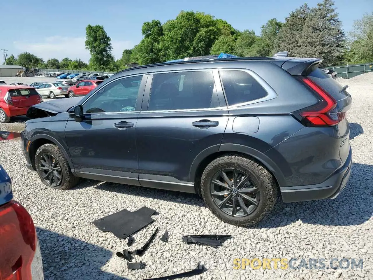 2 Photograph of a damaged car 7FARS6H80RE076237 HONDA CRV 2024