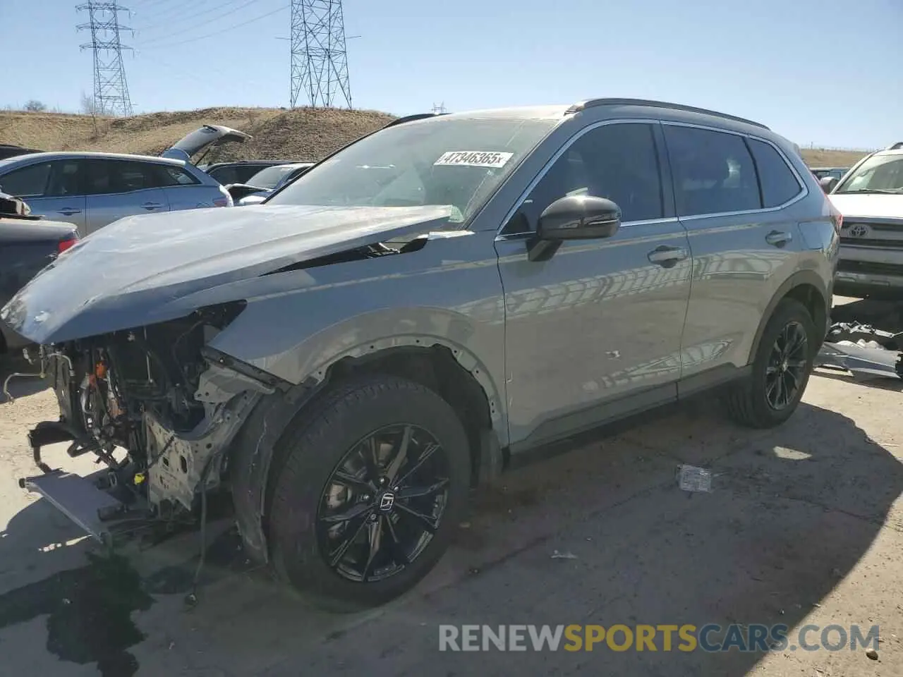 1 Photograph of a damaged car 7FARS6H82RE039450 HONDA CRV 2024