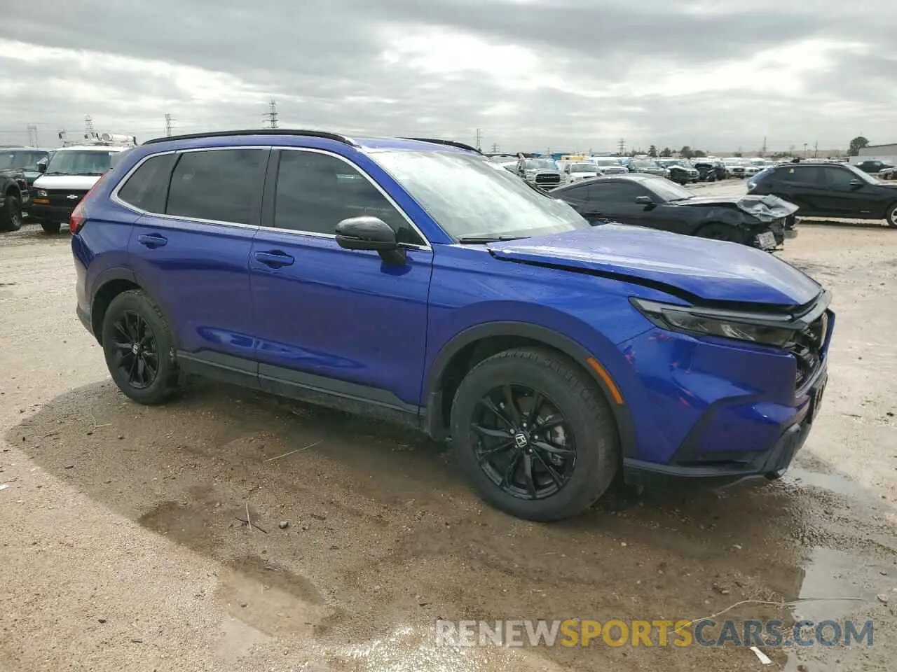 4 Фотография поврежденного автомобиля 7FARS6H84RE072594 HONDA CRV 2024