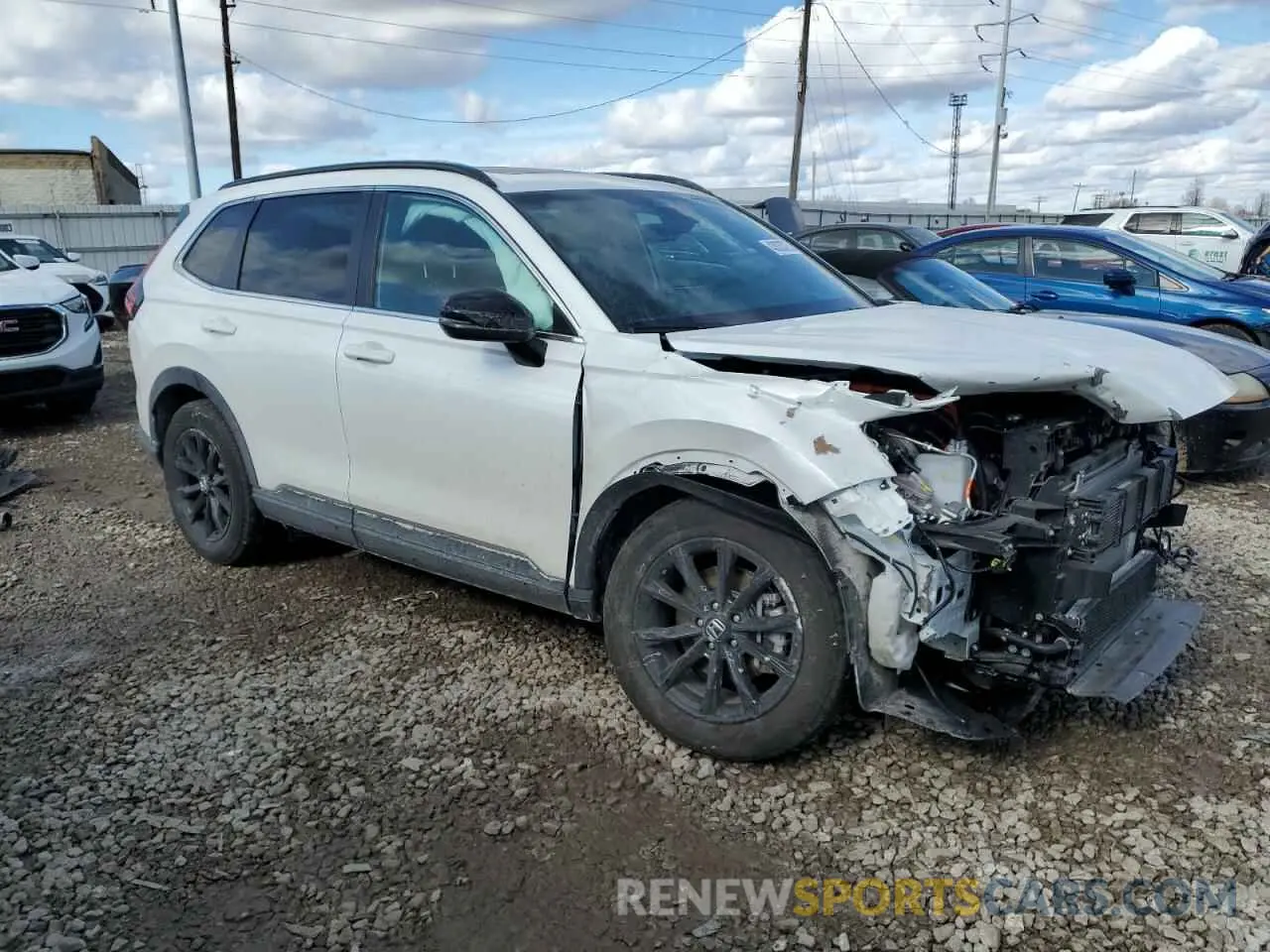 4 Photograph of a damaged car 7FARS6H85RE047106 HONDA CRV 2024