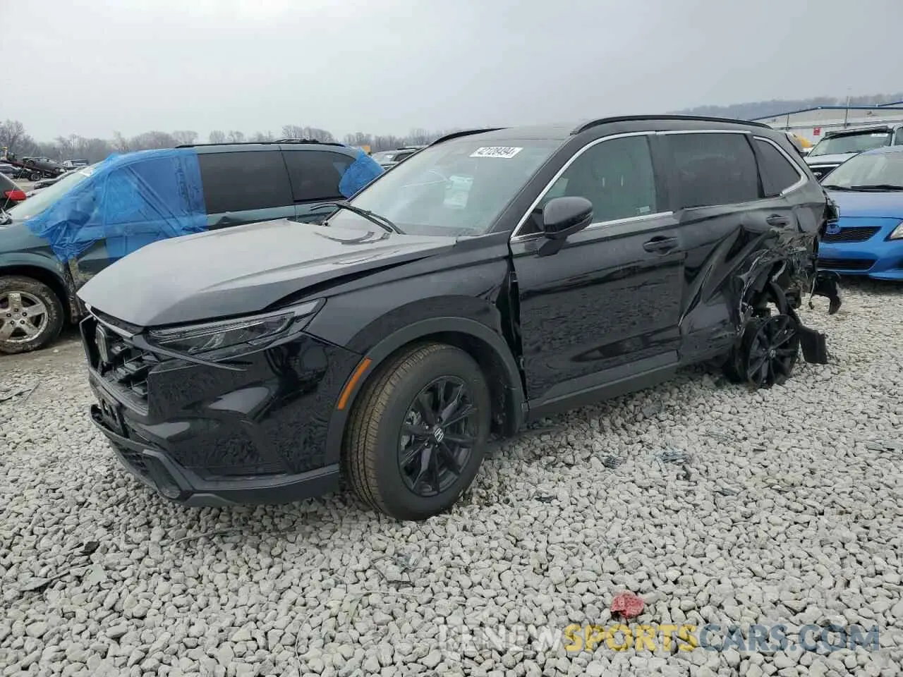 1 Photograph of a damaged car 7FARS6H86RE054596 HONDA CRV 2024
