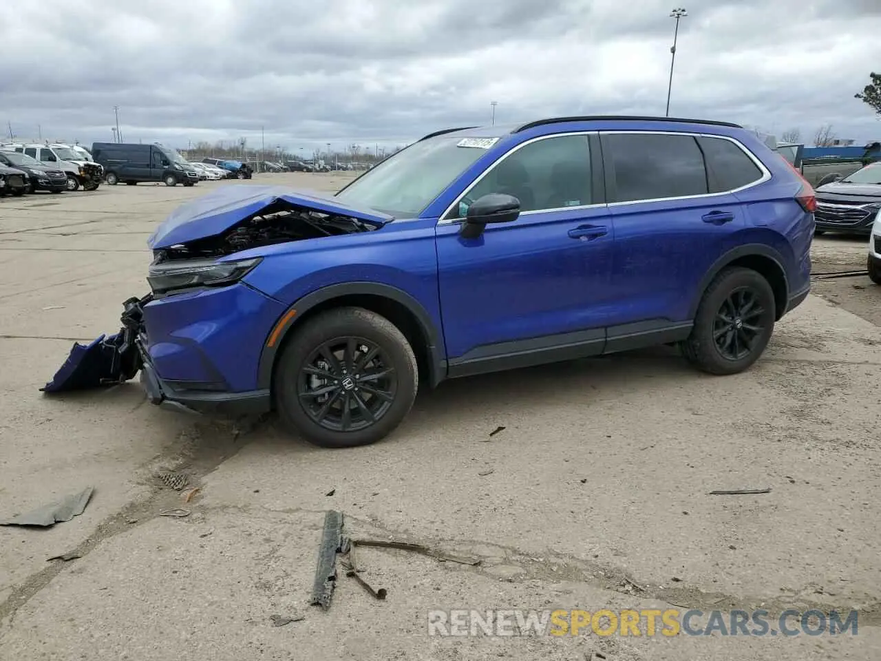 1 Photograph of a damaged car 7FARS6H87RE078969 HONDA CRV 2024