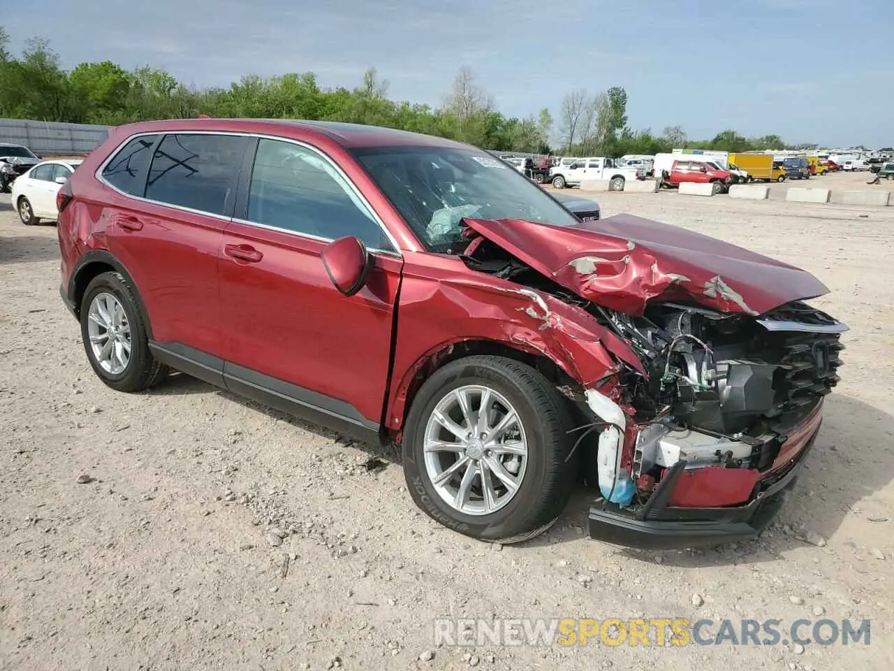 4 Photograph of a damaged car 2HKRS3H40SH315378 HONDA CRV 2025