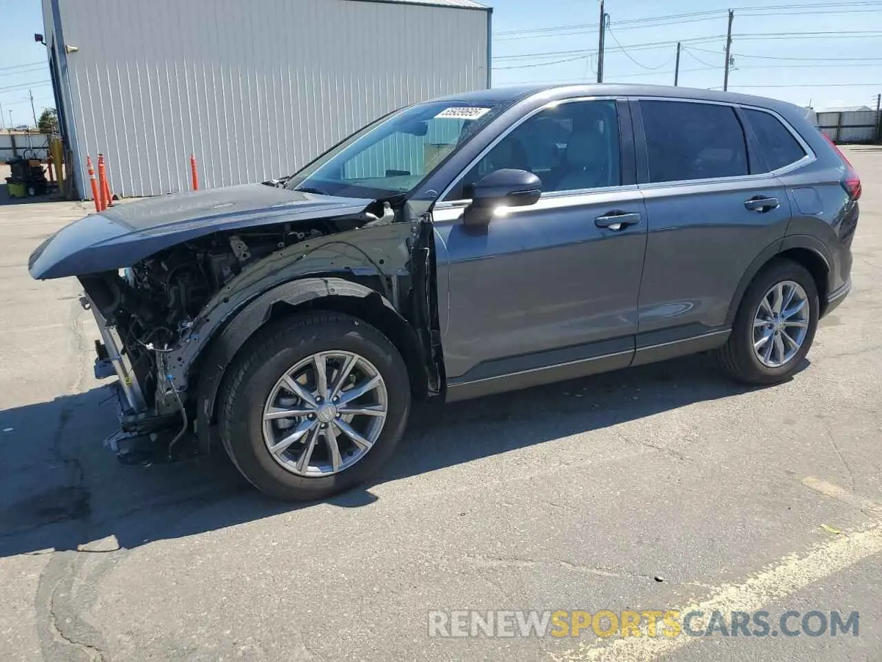 1 Photograph of a damaged car 2HKRS4H42SH454532 HONDA CRV 2025
