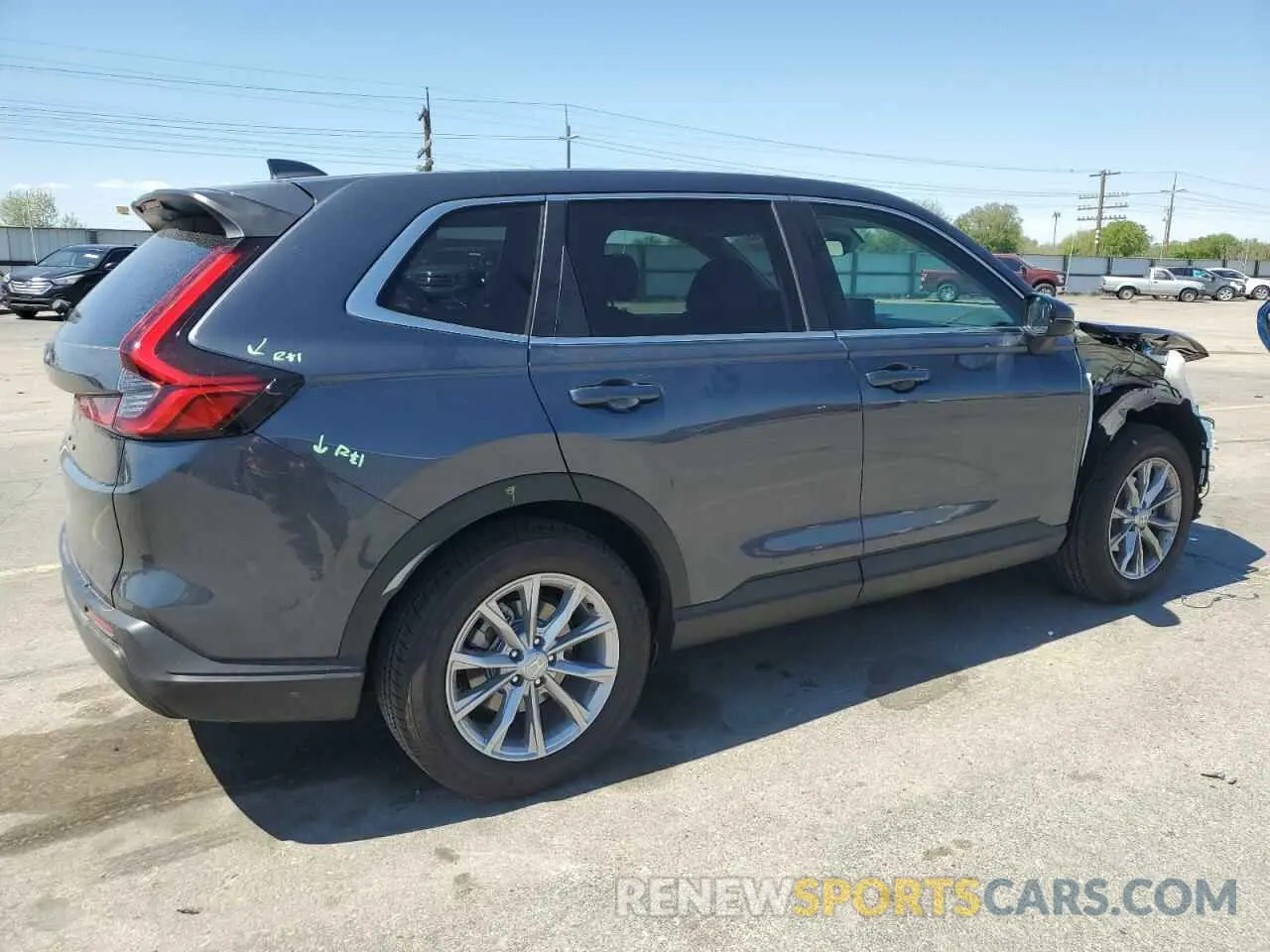 3 Photograph of a damaged car 2HKRS4H42SH454532 HONDA CRV 2025