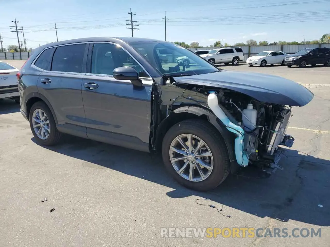4 Photograph of a damaged car 2HKRS4H42SH454532 HONDA CRV 2025