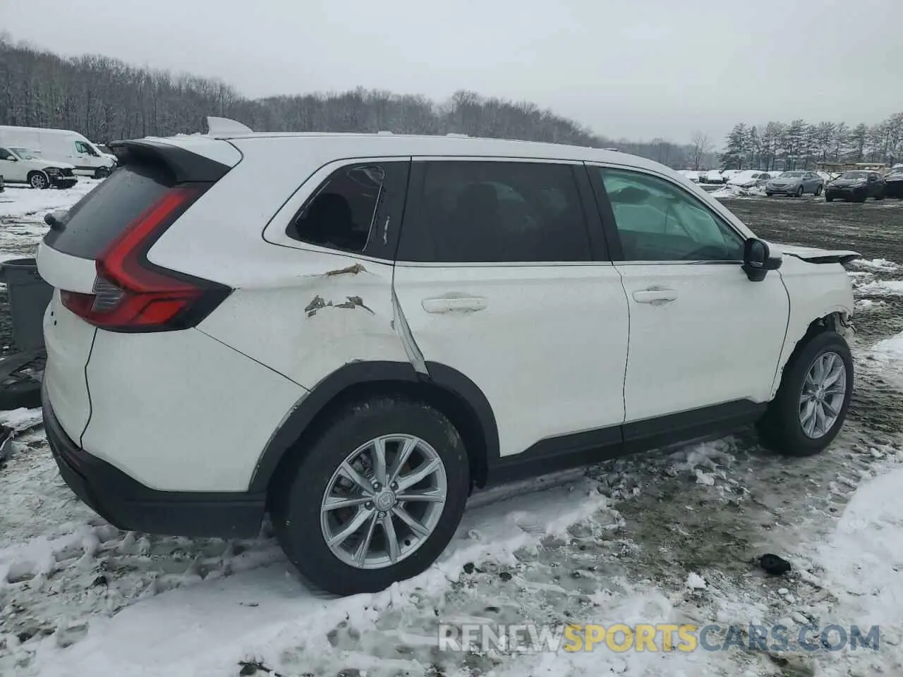 3 Photograph of a damaged car 2HKRS4H47SH436138 HONDA CRV 2025