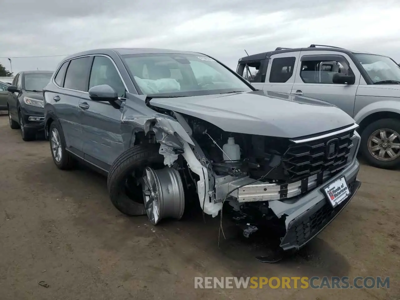 4 Photograph of a damaged car 2HKRS4H74SH461136 HONDA CRV 2025