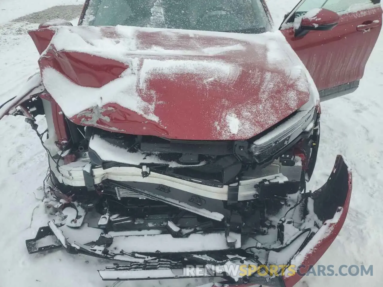 13 Photograph of a damaged car 2HKRS4H76SH453829 HONDA CRV 2025