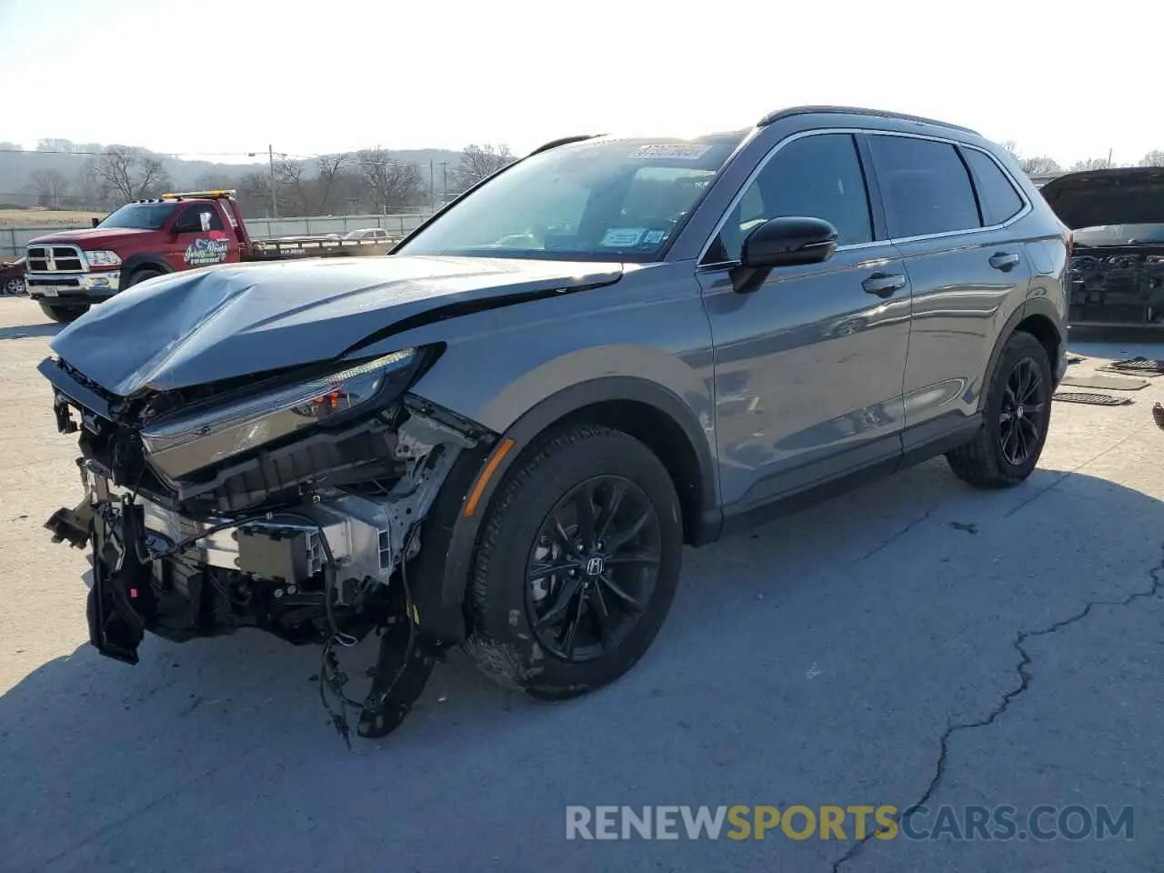 1 Photograph of a damaged car 2HKRS6H8XSH800812 HONDA CRV 2025