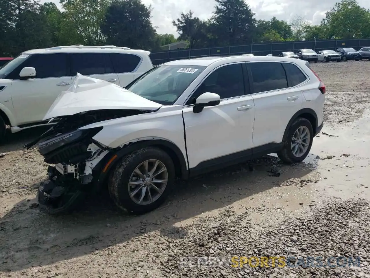 1 Photograph of a damaged car 5J6RS3H73SL005144 HONDA CRV 2025
