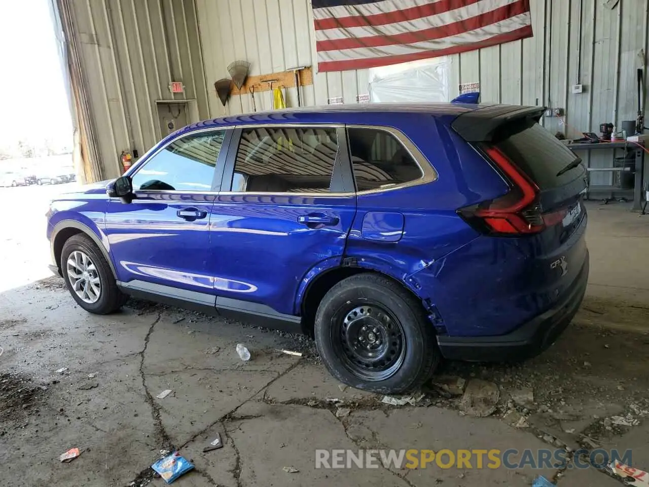 2 Photograph of a damaged car 5J6RS4H21SL017660 HONDA CRV 2025