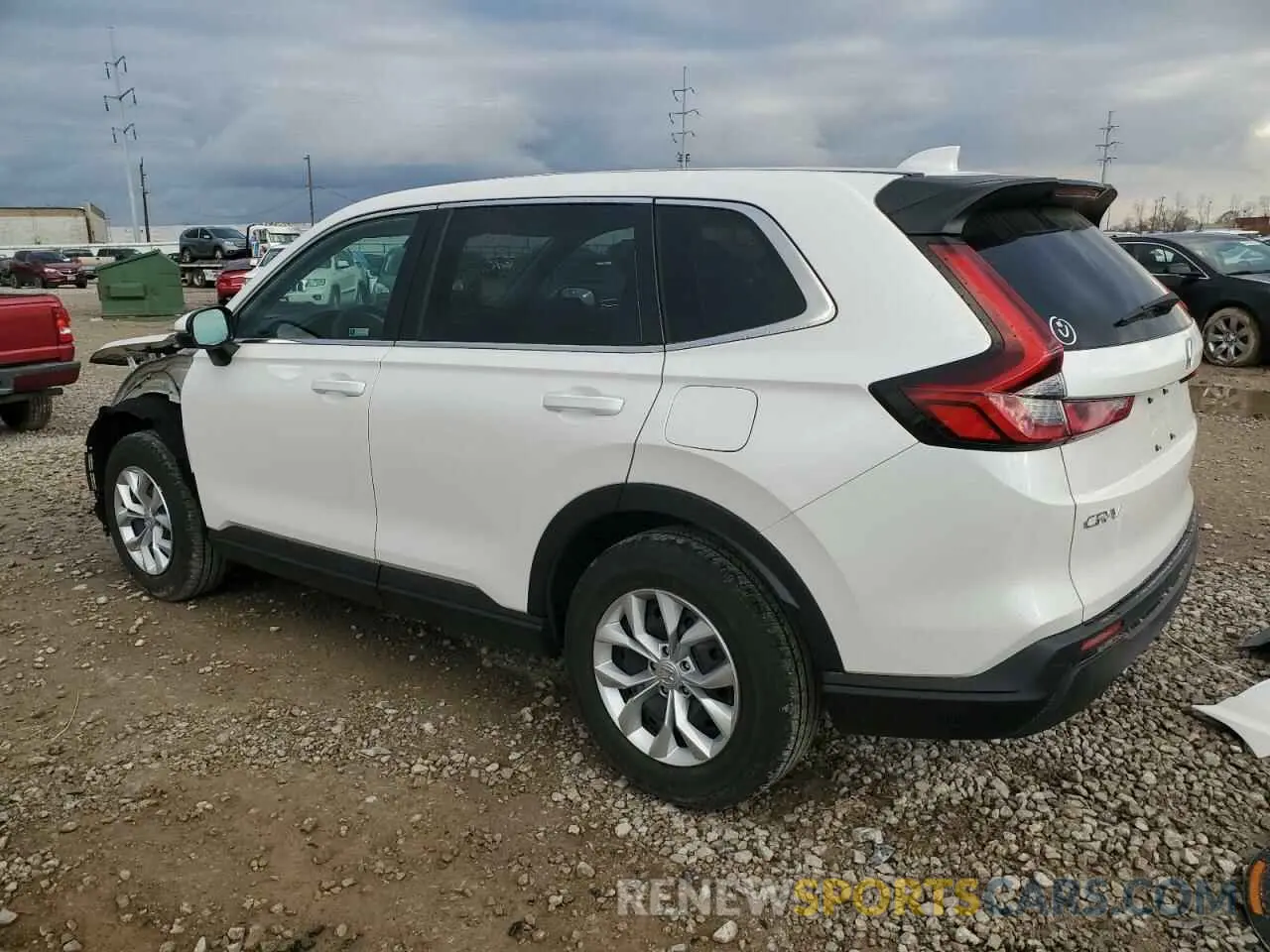 2 Photograph of a damaged car 5J6RS4H24SL001873 HONDA CRV 2025