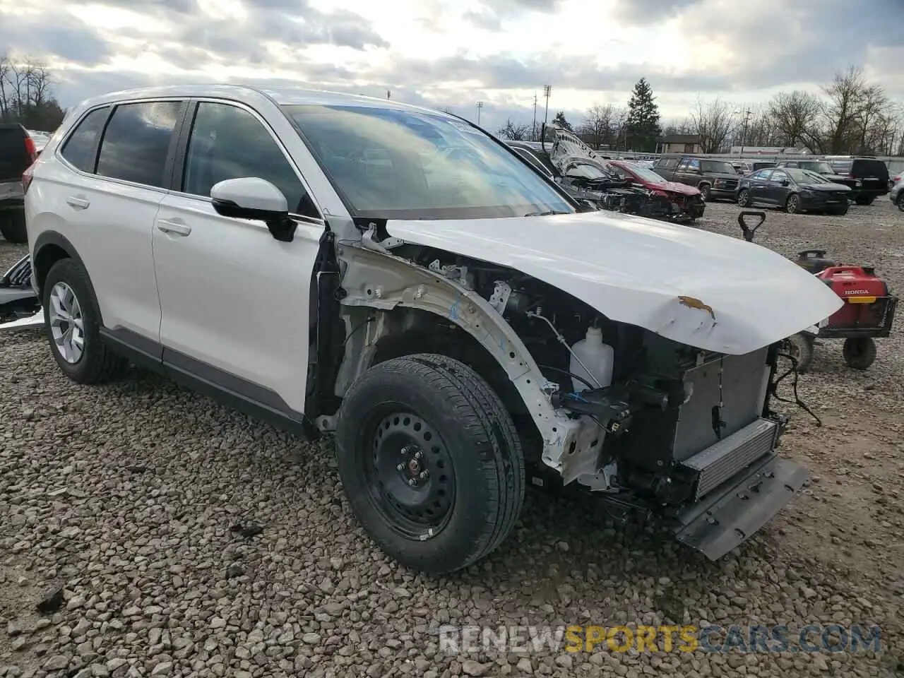 4 Photograph of a damaged car 5J6RS4H24SL001873 HONDA CRV 2025
