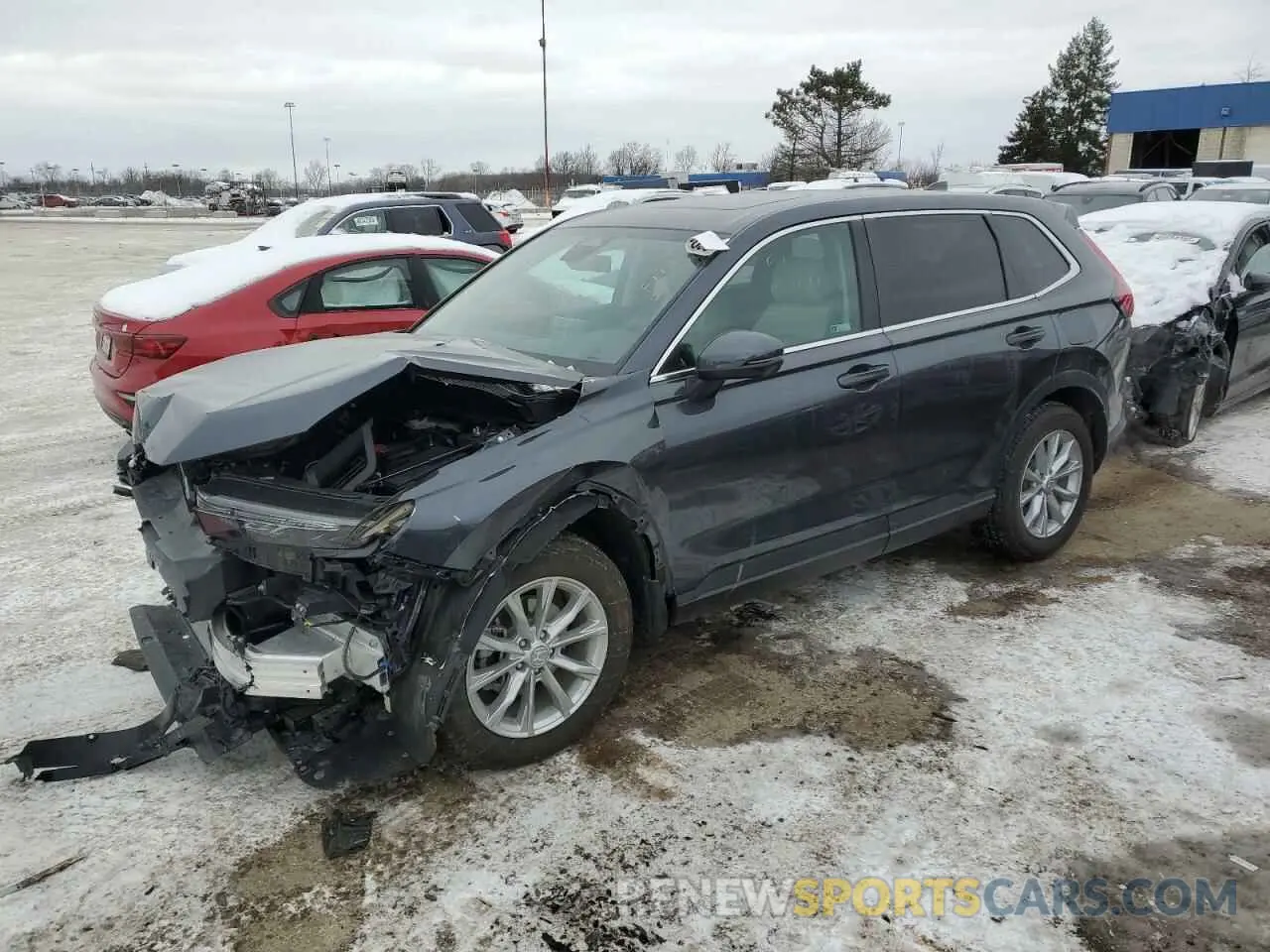 1 Photograph of a damaged car 5J6RS4H7XSL011383 HONDA CRV 2025