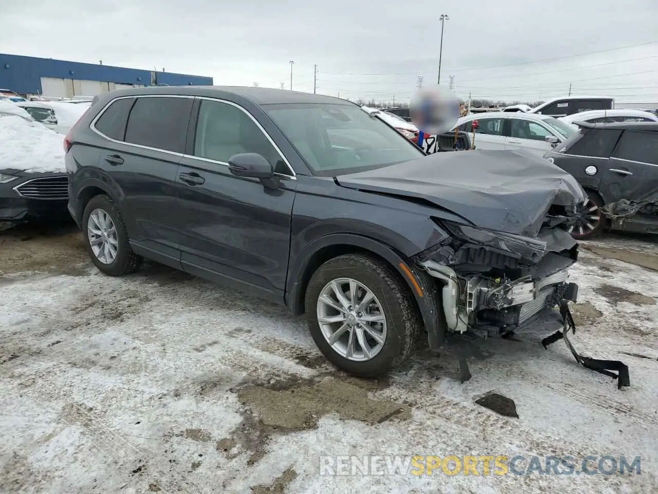 4 Photograph of a damaged car 5J6RS4H7XSL011383 HONDA CRV 2025
