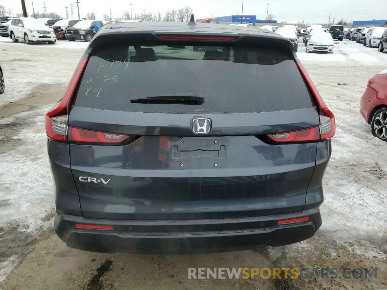 6 Photograph of a damaged car 5J6RS4H7XSL011383 HONDA CRV 2025