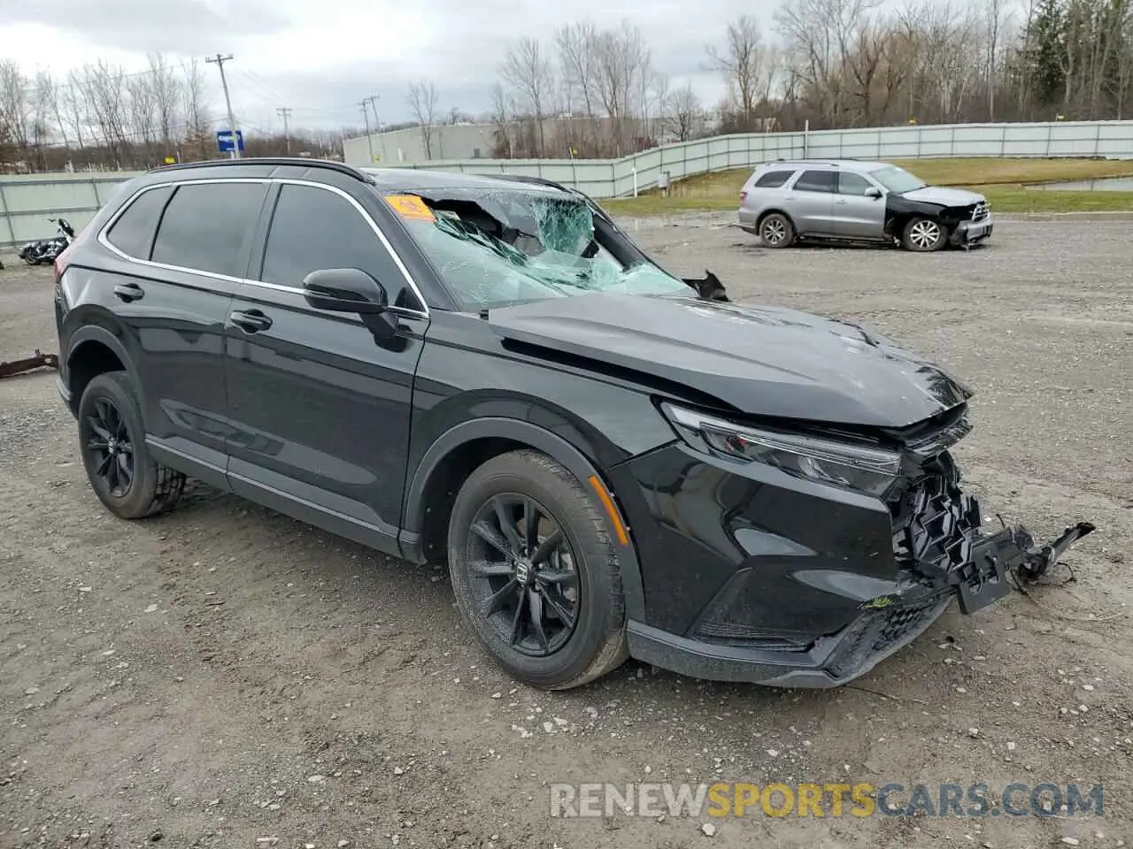 4 Фотография поврежденного автомобиля 5J6RS6H55SL013343 HONDA CRV 2025