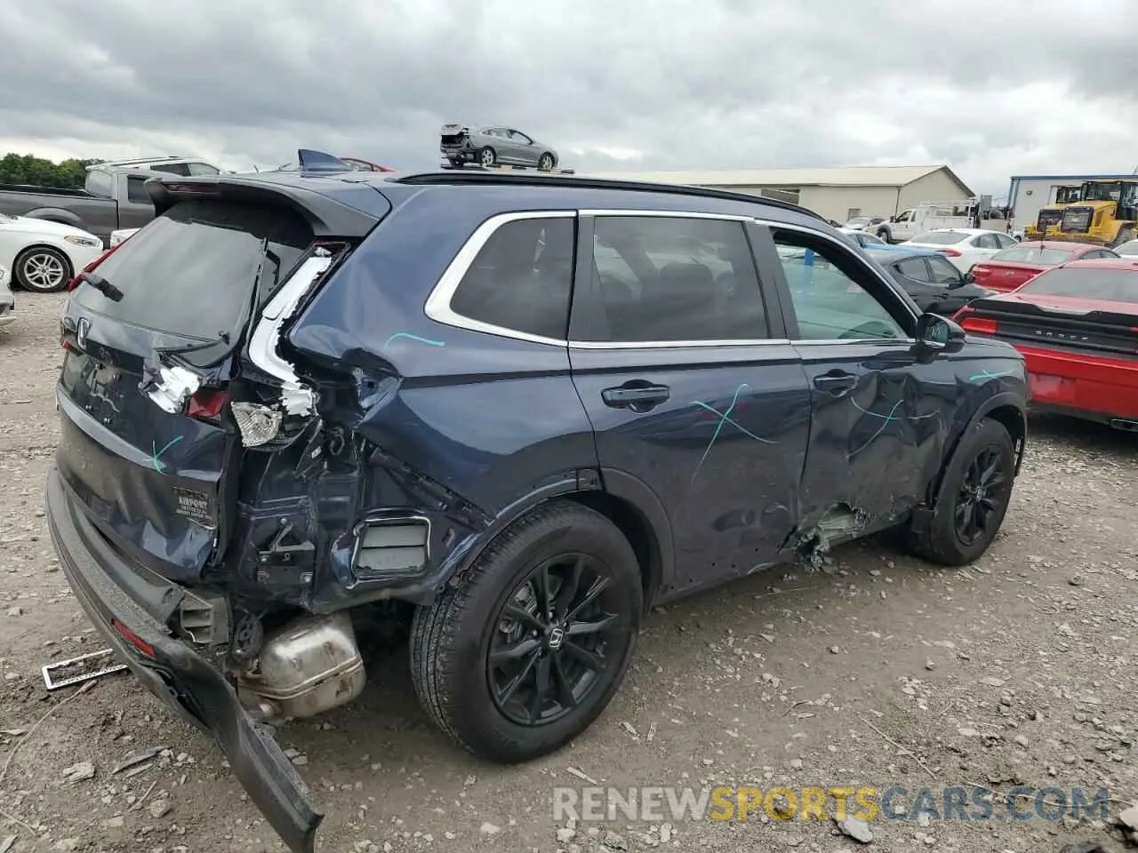 3 Photograph of a damaged car 7FARS5H80SE008701 HONDA CRV 2025