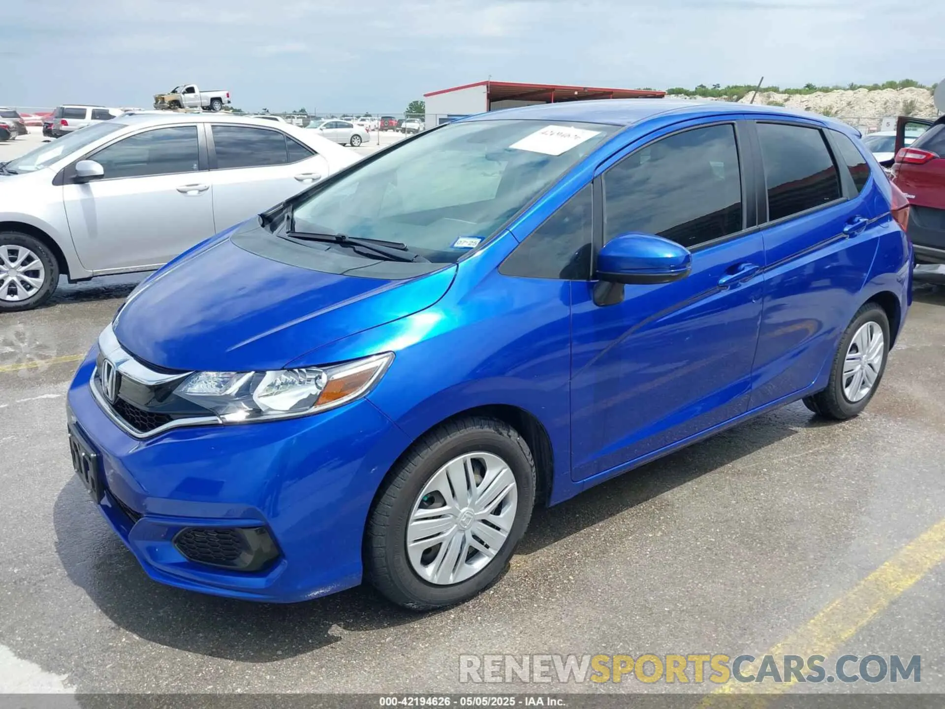 2 Photograph of a damaged car 3HGGK5G49KM726763 HONDA FIT 2019