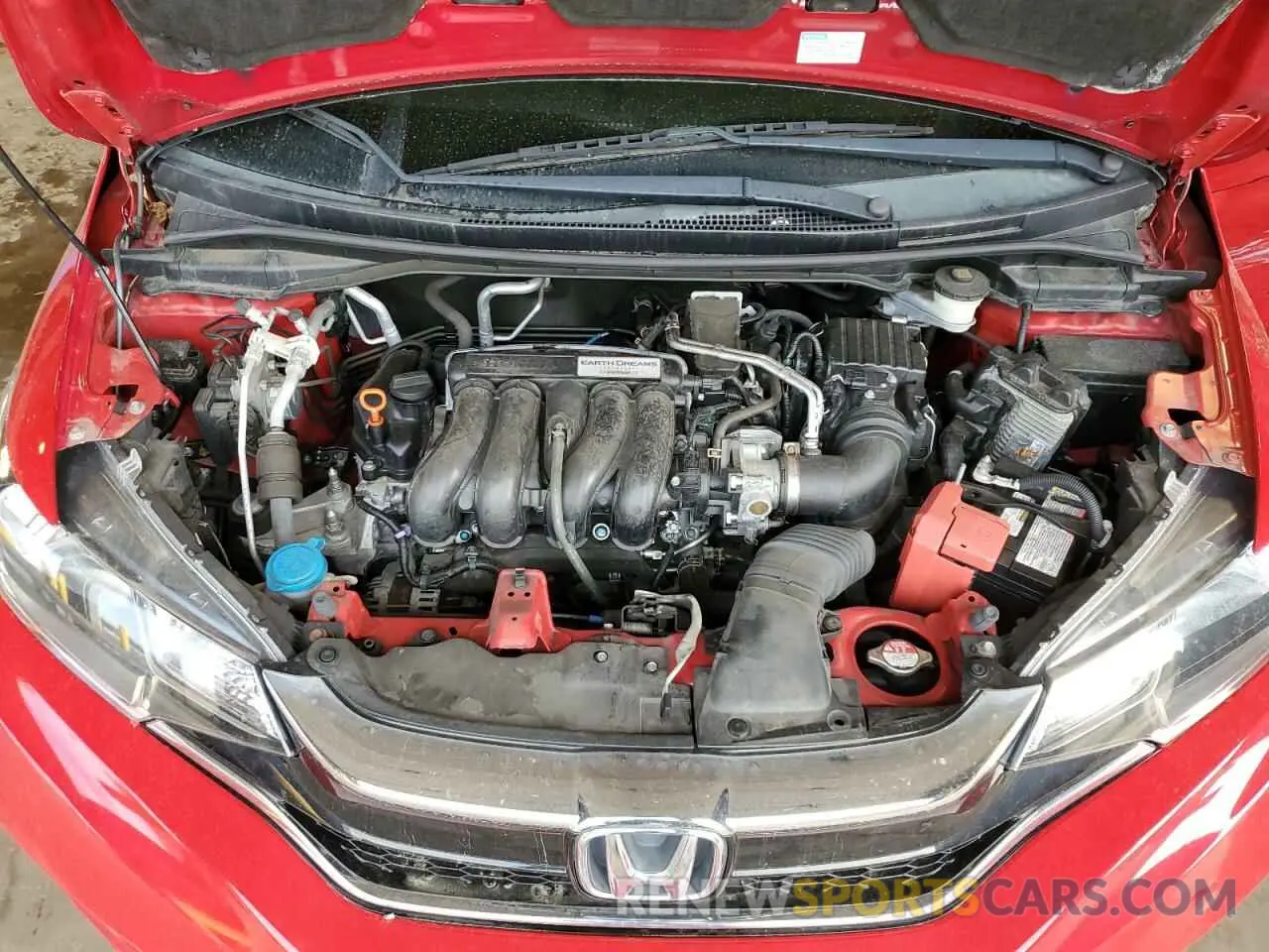 11 Photograph of a damaged car 3HGGK5H41KM726836 HONDA FIT 2019