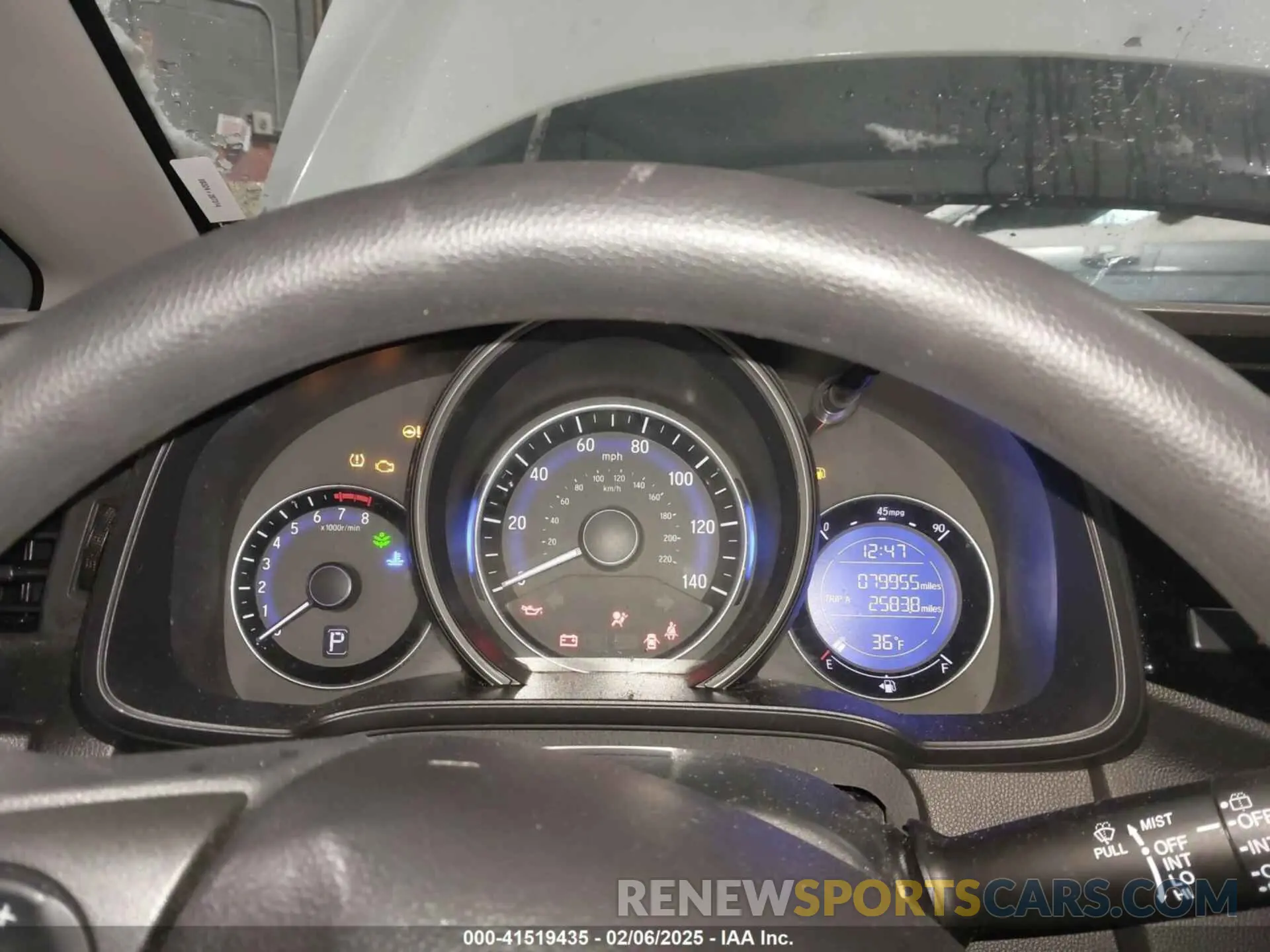 7 Photograph of a damaged car 3HGGK5H42KM706997 HONDA FIT 2019