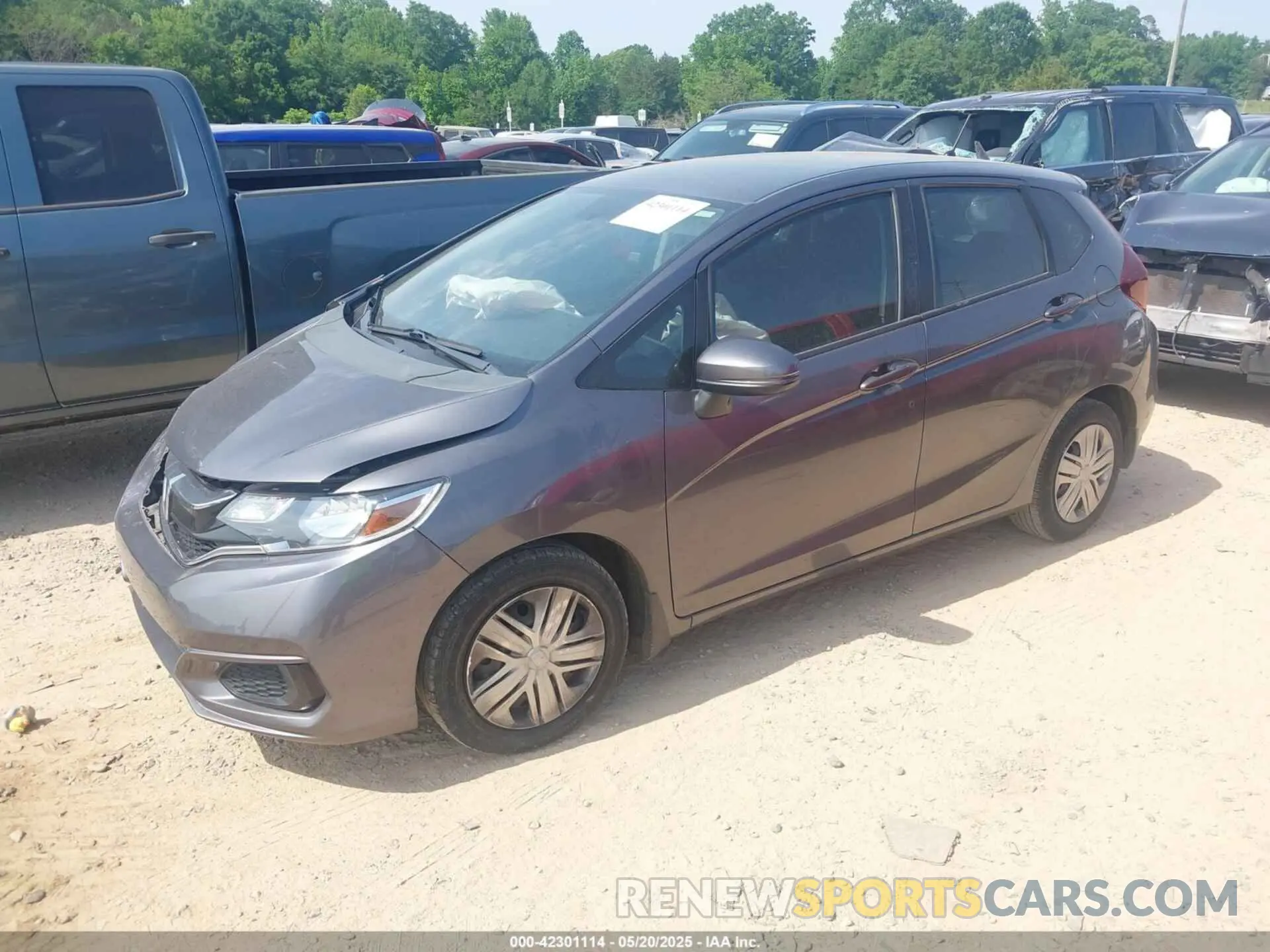 2 Фотография поврежденного автомобиля 3HGGK5H42KM711424 HONDA FIT 2019