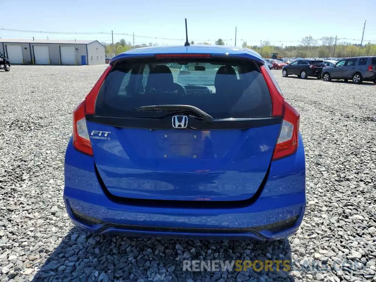 6 Photograph of a damaged car 3HGGK5H42KM743371 HONDA FIT 2019