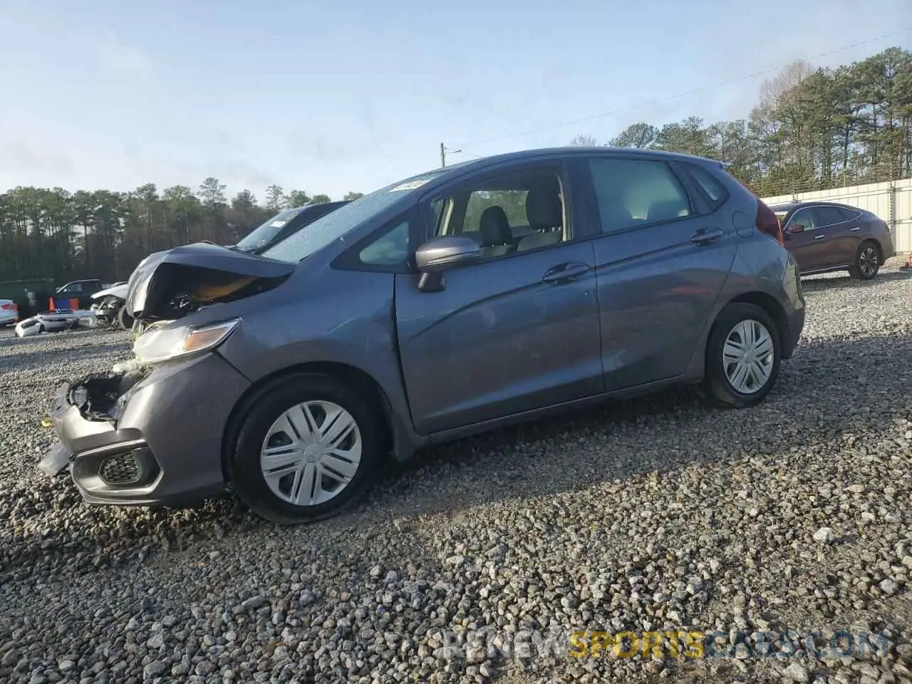 1 Фотография поврежденного автомобиля 3HGGK5H43KM702649 HONDA FIT 2019