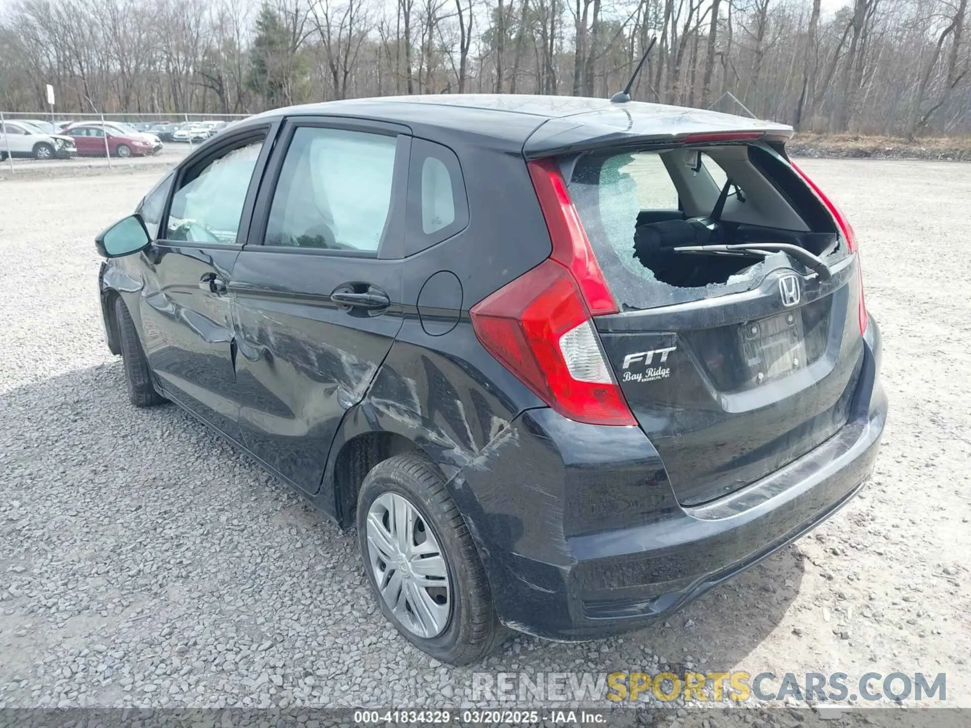 6 Фотография поврежденного автомобиля 3HGGK5H43KM710749 HONDA FIT 2019