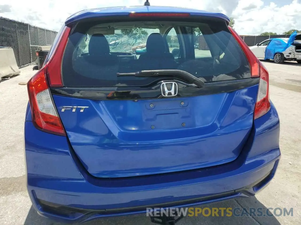 6 Photograph of a damaged car 3HGGK5H43KM718172 HONDA FIT 2019